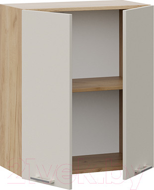 Изображение товара Шкаф навесной для кухни ТриЯ Габриэлла 1В6 (дуб крафт золотой/крем)