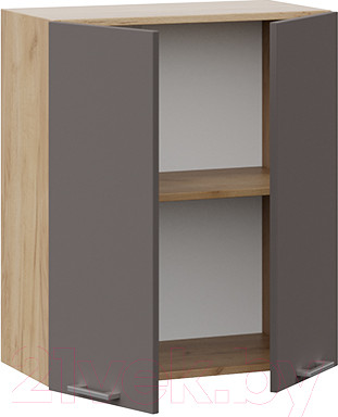 Изображение товара Шкаф навесной для кухни ТриЯ Габриэлла 1В6 (дуб крафт золотой/муссон)