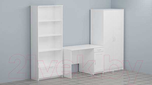 Изображение товара Письменный стол Mio Tesoro Кастор 116x65 2.03.06.030.1 (белый)