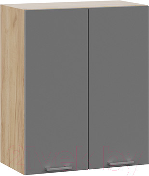 Изображение товара Шкаф навесной для кухни ТриЯ Габриэлла 1В6 (дуб крафт золотой/титан)