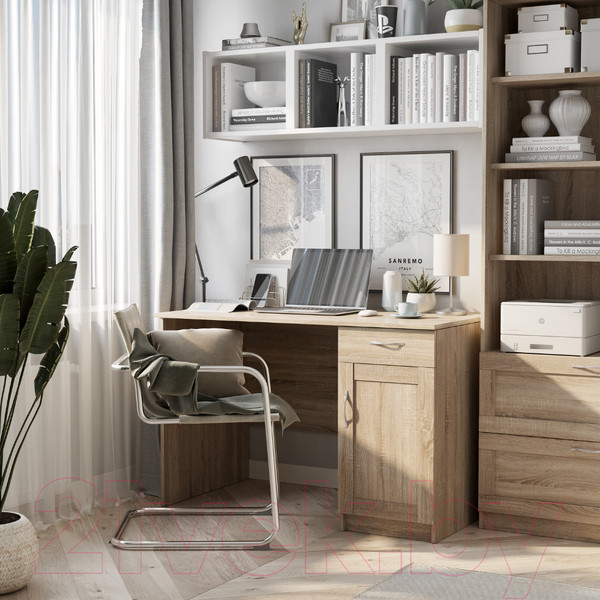 Изображение товара Письменный стол Mio Tesoro Кастор 116x65 2.03.06.030.3 (дуб сонома)