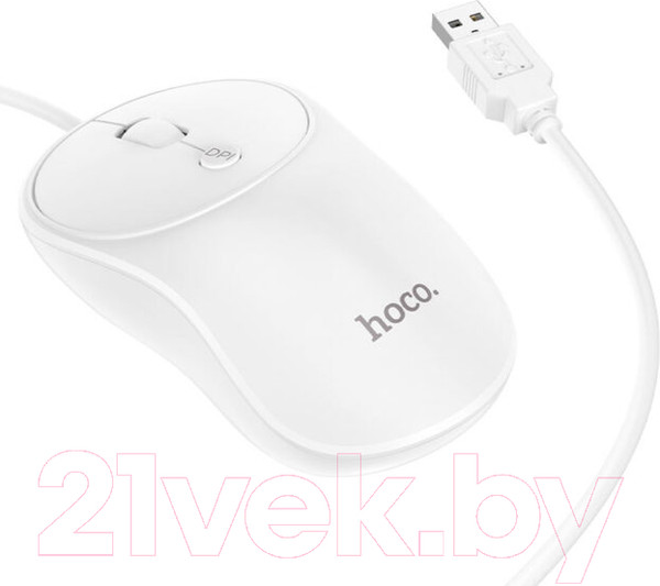 Изображение товара Мышь Hoco GM13 (белый)