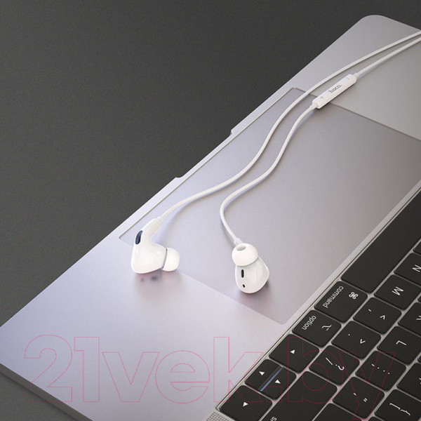 Изображение товара Наушники-гарнитура Hoco M1 EarPods Pro Lightning (белый)
