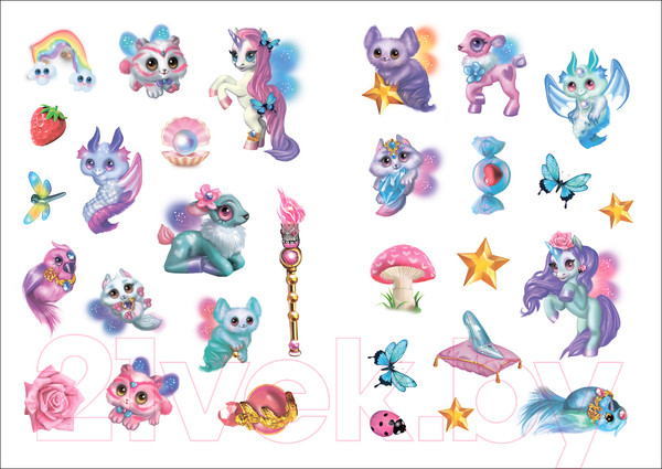 Изображение товара Раскраска Мозаика-Синтез Феи и их удивительные питомцы / МС12672