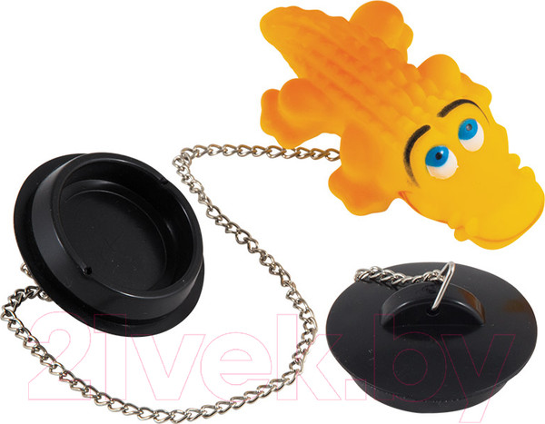 Изображение товара Пробка для ванны Рыжий кот Крокодил / 970056