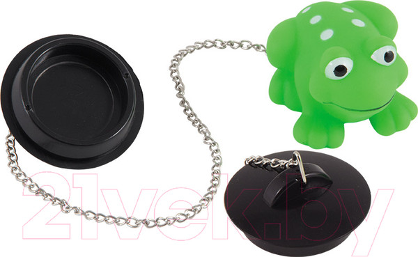 Изображение товара Пробка для ванны Рыжий кот Лягушка / 970057