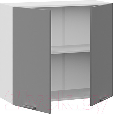 Изображение товара Шкаф навесной для кухни ТриЯ Габриэлла 1В8 (белый/титан)