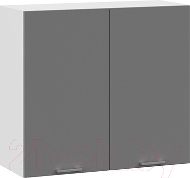 Изображение товара Шкаф навесной для кухни ТриЯ Габриэлла 1В8 (белый/титан)
