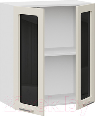 Изображение товара Шкаф навесной для кухни ТриЯ Габриэлла 1В6С (белый/крем)