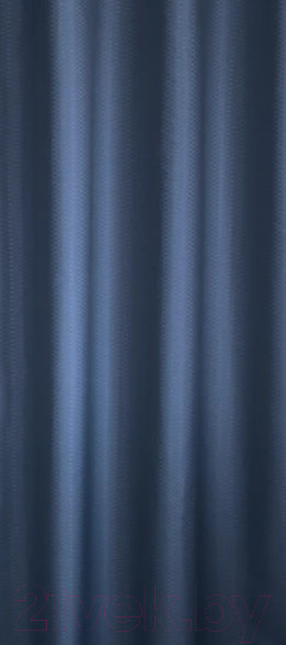 Изображение товара Шторка-занавеска для ванны Home One Waffle 180x180 / 372250 (темно-синий)