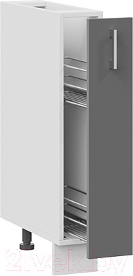 Изображение товара Шкаф карго ТриЯ Габриэлла 1Н15К (белый/титан)