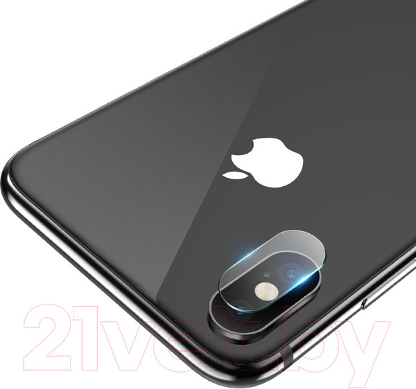 Изображение товара Защитная пленка для камеры телефона Hoco V11 для iPhoneX/XS/XS Max (2шт, прозрачный)