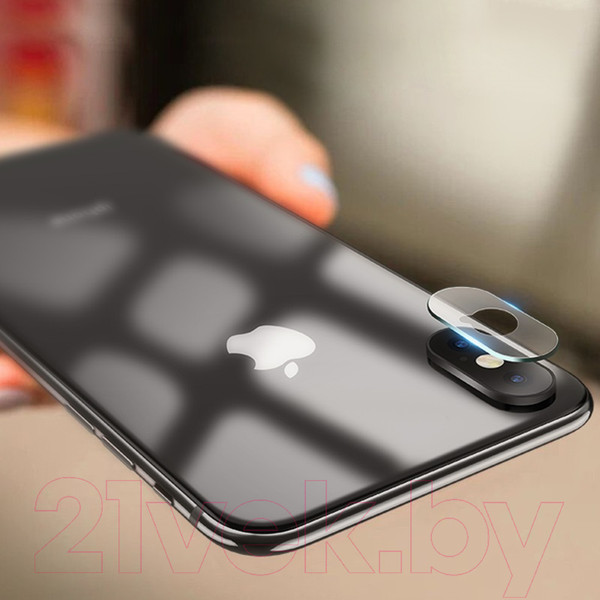 Изображение товара Защитная пленка для камеры телефона Hoco V11 для iPhoneX/XS/XS Max (2шт, прозрачный)