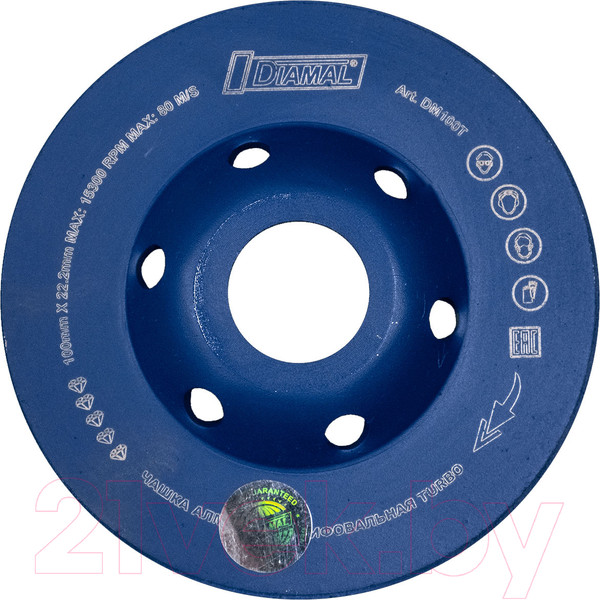 Изображение товара Алмазная чашка Diamal DM100T