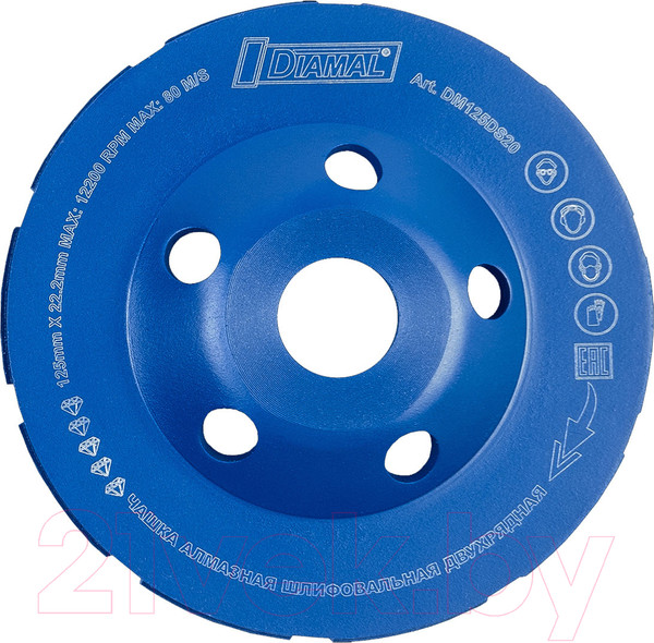 Изображение товара Алмазная чашка Diamal DM125DS20