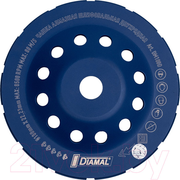 Изображение товара Алмазная чашка Diamal DM180D