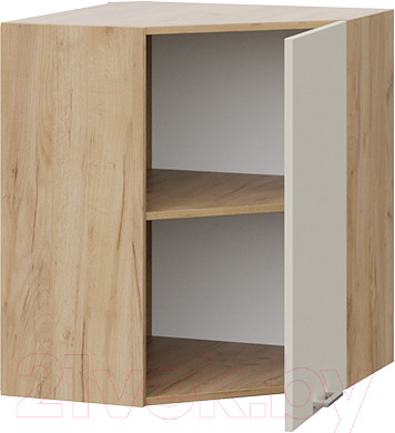 Изображение товара Шкаф навесной для кухни ТриЯ Габриэлла 1В6У (дуб крафт золотой/крем)