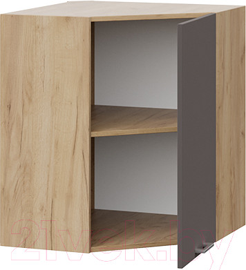 Изображение товара Шкаф навесной для кухни ТриЯ Габриэлла 1В6У (дуб крафт золотой/муссон)