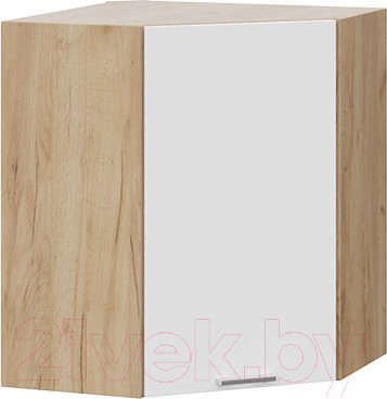 Изображение товара Шкаф навесной для кухни ТриЯ Габриэлла 1В6У (дуб крафт золотой/сноу)