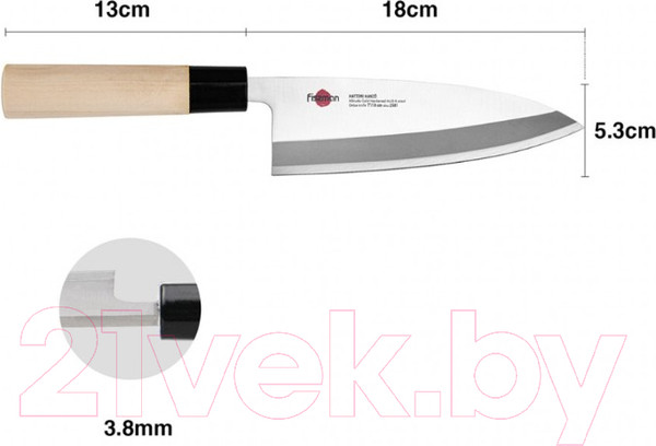 Изображение товара Нож Fissman Kensei Hanzo 2581