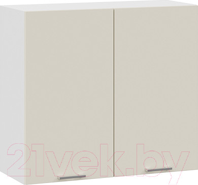 Изображение товара Шкаф навесной для кухни ТриЯ Габриэлла 1В8 (белый/крем)