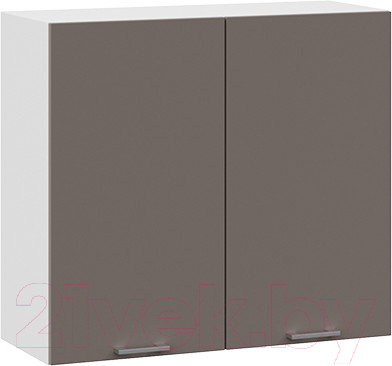 Изображение товара Шкаф навесной для кухни ТриЯ Габриэлла 1В8 (белый/муссон)