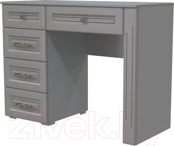 Изображение товара Туалетный столик Bravo Мебель Олимп Лак (серый шифер/антрацит)