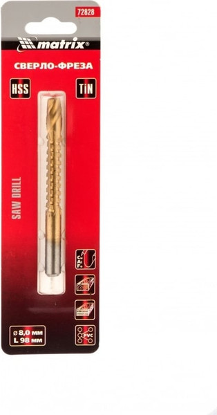 Изображение товара Сверло Matrix 72828