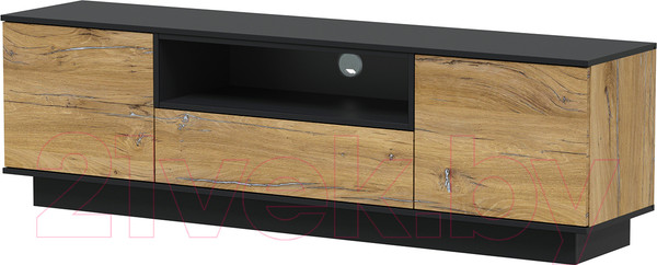 Изображение товара Горка Интерлиния Quartz-3 (дуб нокс/черный)