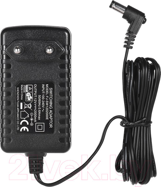 Изображение товара Блок питания для накамерной вспышки Yongnuo 12V 2A EU Plug