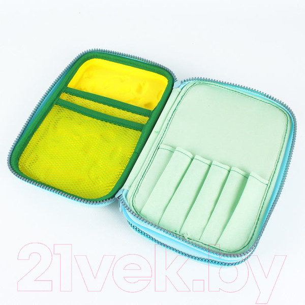 Изображение товара Пенал Darvish Flamingo + ручки и антистресс / DV-LCH802-24