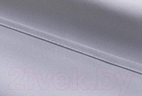 Изображение товара Шторы Casa Conforte Блэкаут 150x270 / 6176912 (2шт, однотонный бело-серый лента)