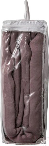 Изображение товара Шторы Casa Conforte Блэкаут 150x270 / 6176922 (2шт, однотонный пыльная роза лента)