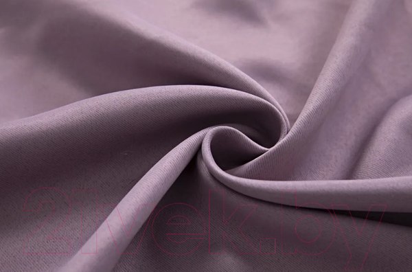 Изображение товара Шторы Casa Conforte Блэкаут 150x270 / 6176922 (2шт, однотонный пыльная роза лента)