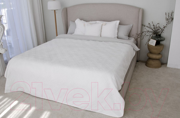 Изображение товара Покрывало Casa Conforte Fionet 200x220 / 6154575 (белый)
