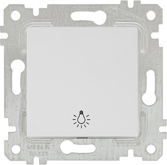 Изображение товара Выключатель Mutlusan Rita 2200-407-0101 (белый)