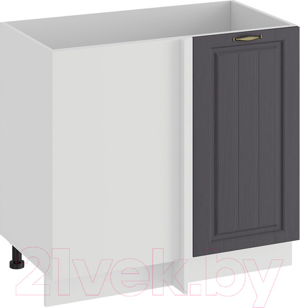 Изображение товара Шкаф под мойку ТриЯ Лина 1Н9У (белый/графит)