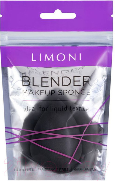 Изображение товара Спонж для макияжа Limoni Blender Makeup Sponge / 23359 (черный )
