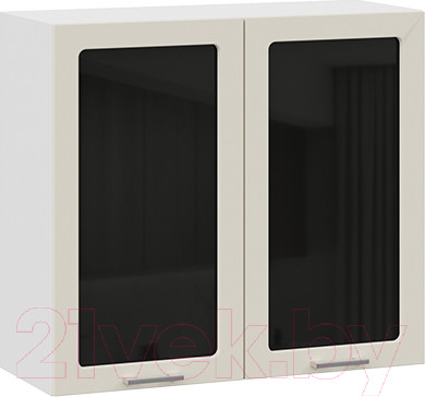 Изображение товара Шкаф навесной для кухни ТриЯ Габриэлла 1В8С (белый/крем)