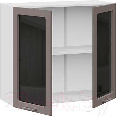 Изображение товара Шкаф навесной для кухни ТриЯ Габриэлла 1В8С (белый/муссон)