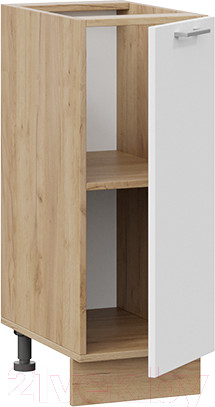 Изображение товара Шкаф-стол кухонный ТриЯ Габриэлла 1Н3 (дуб крафт золотой/сноу)