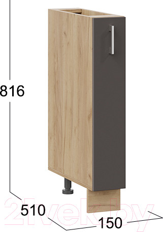 Изображение товара Шкаф карго ТриЯ Габриэлла 1Н15К (дуб крафт золотой/муссон)