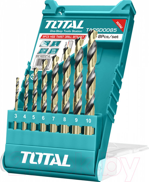 Изображение товара Набор сверл TOTAL TACSD0085 (8шт)