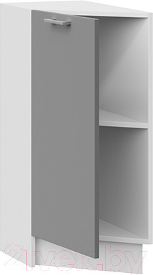 Изображение товара Шкаф-стол кухонный ТриЯ Габриэлла 1Н3Т (белый/титан)