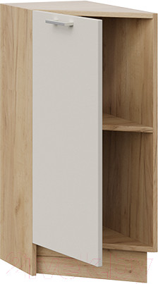 Изображение товара Шкаф-стол кухонный ТриЯ Габриэлла 1Н3Т (дуб крафт золотой/крем)