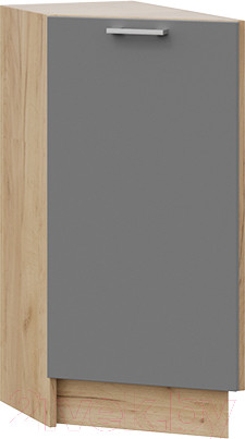 Изображение товара Шкаф-стол кухонный ТриЯ Габриэлла 1Н3Т (дуб крафт золотой/титан)