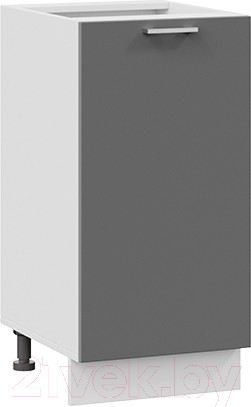 Изображение товара Шкаф-стол кухонный ТриЯ Габриэлла 1Н4 (белый/титан)