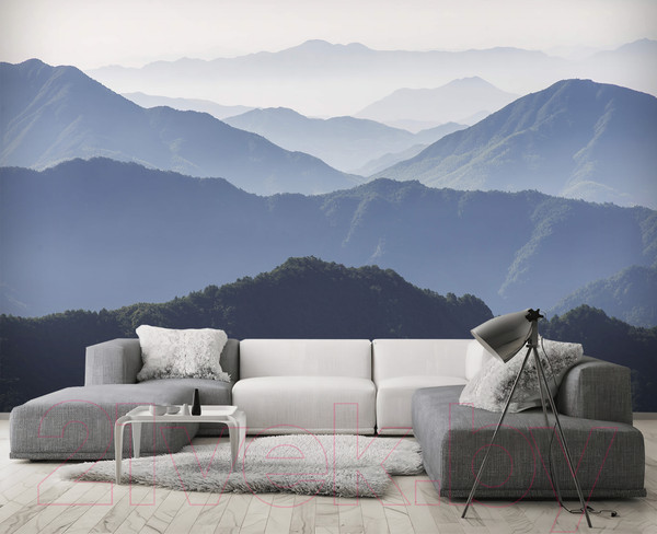 Изображение товара Фотообои листовые Vimala Горный лес (270x400)