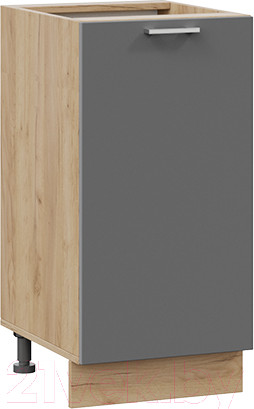 Изображение товара Шкаф-стол кухонный ТриЯ Габриэлла 1Н4 (дуб крафт золотой/титан)