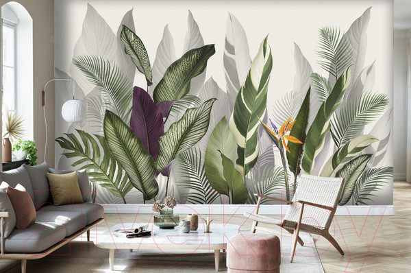 Изображение товара Фотообои листовые Vimala Листья 1 (270x400)